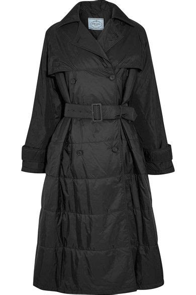 prada oversized double-breasted quilted shell coat|prada jackets for women.